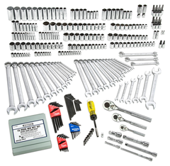 Proto® 1/4", 3/8", & 1/2" Drive 302 Piece Socket Set- 6 and 12 Point - Strong Tooling