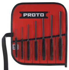 Proto® 7 Piece Roll Pin Punch Set S2 - Strong Tooling