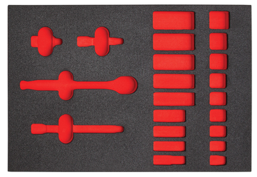 Proto® Foam Tray for Tool Set J52134 with Precision 90 Ratchet- 11x16" - Strong Tooling