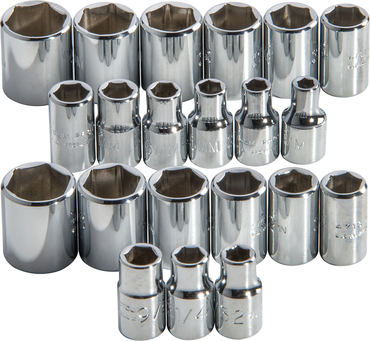 Proto® 1/4" Drive 22 Piece Socket Set - Strong Tooling