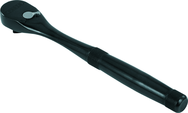 Proto® 1/4" Drive Premium Pear Head Ratchet 6-11/16" - Black Oxide - Strong Tooling