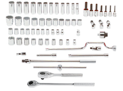 Proto® 1/2" Drive 65 Piece Socket, Combination Set - 8 and 12 Point - Strong Tooling