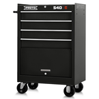 Proto® 440SS 27" Roller Cabinet - 4 Drawer, Black - Strong Tooling