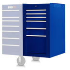 Proto® 550S Side Cabinet - 6 Drawer, Gloss Blue - Strong Tooling