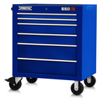 Proto® 550S 34" Roller Cabinet - 6 Drawer, Gloss Blue - Strong Tooling