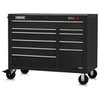 Proto® 550E 50" Power Workstation - 10 Drawer, Gloss Black - Strong Tooling