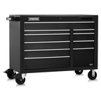 Proto® 550E 50" Front Facing Power Workstation w/ USB - 10 Drawer, Dual Black - Strong Tooling