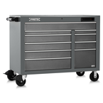 Proto® 550E 50" Front Facing Power Workstation w/ USB - 10 Drawer, Dual Gray - Strong Tooling