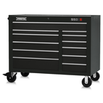 Proto® 550S 50" Workstation - 12 Drawer, Gloss Black - Strong Tooling