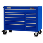 Proto® 550S 50" Workstation - 12 Drawer, Gloss Blue - Strong Tooling