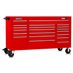 Proto® 550S 67" Workstation - 20 Drawer, Gloss Red - Strong Tooling