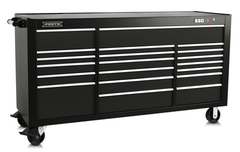 Proto® 550S 78" Workstation - 20 Drawer, Gloss Black - Strong Tooling