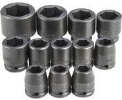 Proto® 3/4" Drive 26 Piece Metric Impact Socket Set - 12 Point - Strong Tooling