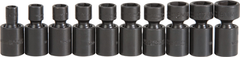 Proto® 3/8" Drive 10 Piece Metric Universal Impact Socket Set - 6 Point - Strong Tooling