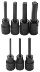 Proto® 3/8" Drive 7 Piece Hex Bit Impact Socket Set - Strong Tooling