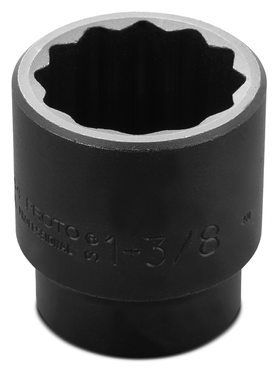 Proto® 1/2" Drive Impact Socket 1-3/8" - 12 Point - Strong Tooling