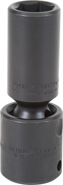 Proto® 1/2" Drive Deep Universal Impact Socket 15 mm - 6 Point - Strong Tooling