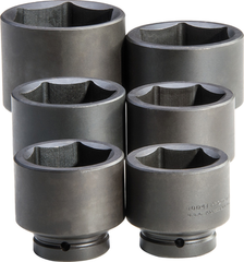 Proto® 1" Drive 6 Piece Impact Socket Set - 6 Point - Strong Tooling