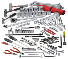 Proto® 92 Piece Heavy Equipment Set With Top Chest J442719-8RD - Strong Tooling