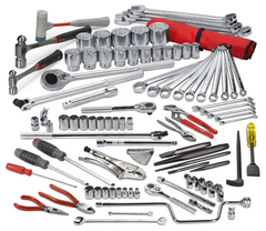 Proto® 92 Piece Heavy Equipment Set With Top Chest J442715-6RD-D - Strong Tooling