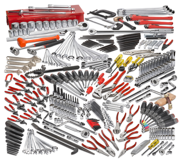 Proto® 272 Piece Master Set With Roller Cabinet J453441-8RD - Strong Tooling