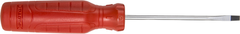 Proto® Tether-Ready Duratek Slotted Keystone Round Bar Screwdriver - 3/8" x 8" - Strong Tooling
