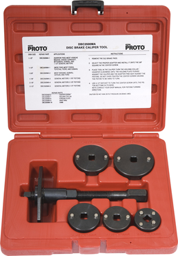 Proto® 6 Piece Universal Disc Brake Caliper Set - Strong Tooling