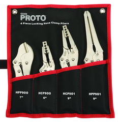 Proto® 4 Piece Locking Hose Clamp Pliers Set - Strong Tooling