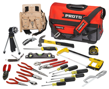 Proto® 25 Piece Electrician's Tool Set - Strong Tooling