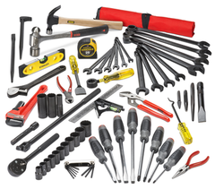 Proto® 67 Piece Railroad Carman's Set With Tool Box - Strong Tooling