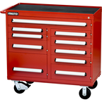 Proto® 460 Series 45" Workstation - 10 Drawer, Red - Strong Tooling