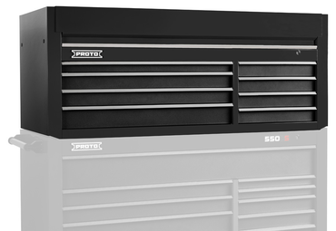 Proto® 550S 66" Top Chest - 8 Drawer, Dual Black - Strong Tooling