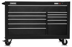 Proto® 550S 66" Workstation - 11 Drawer, Dual Black - Strong Tooling