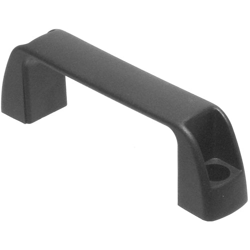 Model 71162, Plastic Bridge Top Mount Pull Handle, 5.20″ Mounting Centers, 5/16″ Mount Hole, Matte Black Color - Strong Tooling