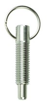 Pull Ring Retractable 1/2-13, Locking without Locking Element, Stainless Steel - Strong Tooling