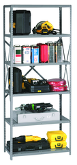 48 x 24 x 87" - 22 Gauge - Heavy Duty Industrial Shelving - Strong Tooling