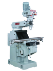 Electronic Variable Speed Vertical Mill - R-8 Spindle - 10 x 54'' Table Size -Box Way - 3HP - 3PH - 220V Motor - Strong Tooling