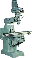 Electronic Variable Speed Vertical Mill UL - R-8 Spindle - 9 x 49'' Table Size - 3HP - 3PH - 220V Motor - Strong Tooling