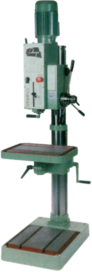 SE20354 SOLBERGA 25" Drill Press; 2.2HP(low) 3HP(high); 440V/3/60 Motor; 4MT Spindle; Manual Feed - Strong Tooling