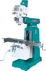 Vertical Mill - R-8 Spindle - 9 x 49'' Table Size - 3HP Motor - Strong Tooling