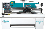 Colchester Geared Head Lathe - #80272 13'' Swing; 40'' Between Centers; 3HP, 220V Motor - Strong Tooling