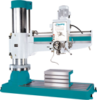 Radial Drill Press - #CL920A - 37-3/8'' Swing; 2HP Motor - Strong Tooling