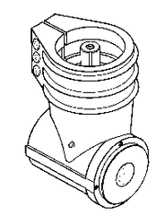 Right Angle Drive Attachment - Model #HR-RT-STD - Strong Tooling