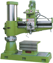 Radial Drill Press - #TPR1230 - 48-1/2'' Swing; 2HP, 3PH, 220V Motor - Strong Tooling