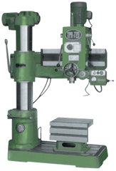 Radial Drill Press - #TPR720A - 29-1/2'' Swing; 2HP, 3PH, 220V Motor - Strong Tooling