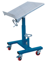 Tilting Work Table - 24 x 24'' 300 lb Capacity; 21-1/2 to 42" Service Range - Strong Tooling