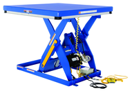 Electric Hydraulic Scissor Lift Table - Platform Size 30 x 60 - 2HP, 460V, 3 phase, 60 Hz totally enclosed motor - Strong Tooling
