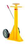 SpinTop Trailer Stabilizing Jacks - #SP-TOP - Includes reflective collar - High strength steel construction - 10" hard rubber wheels - Strong Tooling