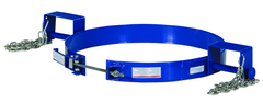 Blue Tilting Drum Ring - 55 Gallon - 1200 Lifting Capacity - Strong Tooling