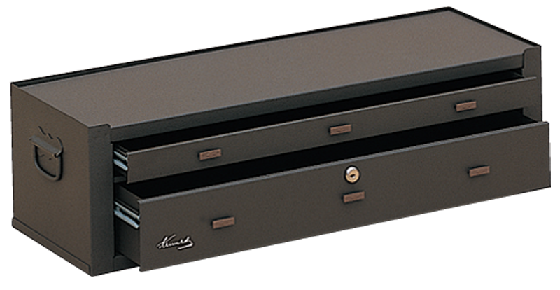 2-Drawer Add-On Base - Model No.MC28B Brown 7.88H x 9.63D x 28.13''W - Strong Tooling